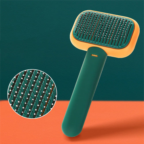 Detangling Grooming Comb for Cats & Dogs β Anti-Knot Massage Brush