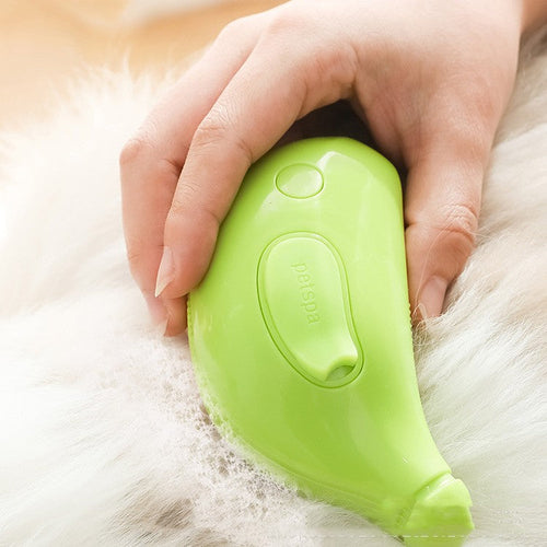 3-in-1 Steam Grooming Brush for Cats & Dogs — Clean, Massage & Detangle