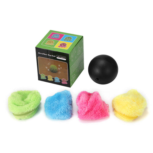 Magic Roller Ball Toy for Cats & Dogs — Electric Self-Rolling Interactive Play