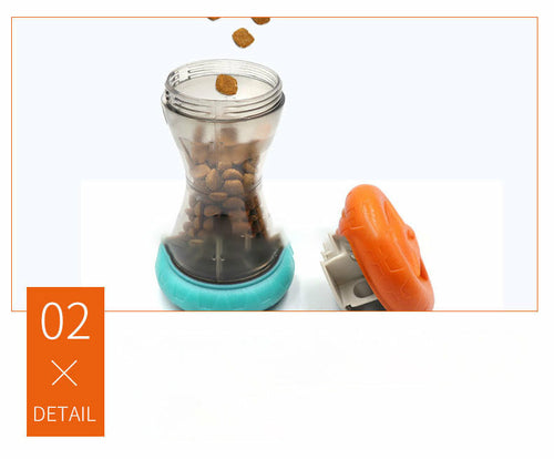 Treat Dispensing Dog Toy Ball — Interactive Food Leakage Puzzle for Pets