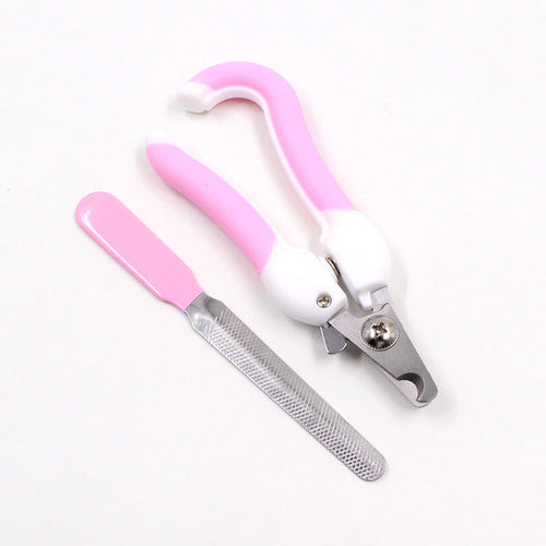 Pet Nail Clippers — Stainless Steel Trimmer for Cats & Dogs
