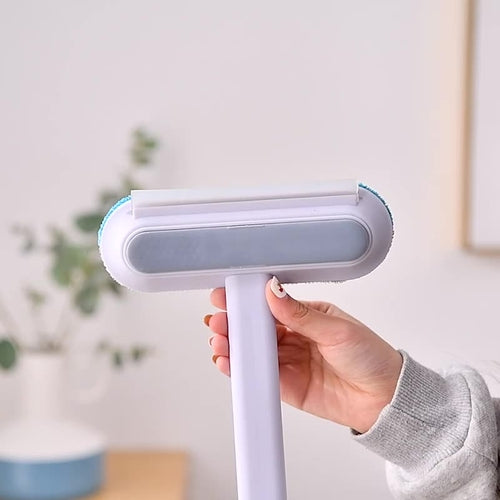 4-in-1 Pet Hair Removal Brush — Lint Roller, Fur Cleaner & More