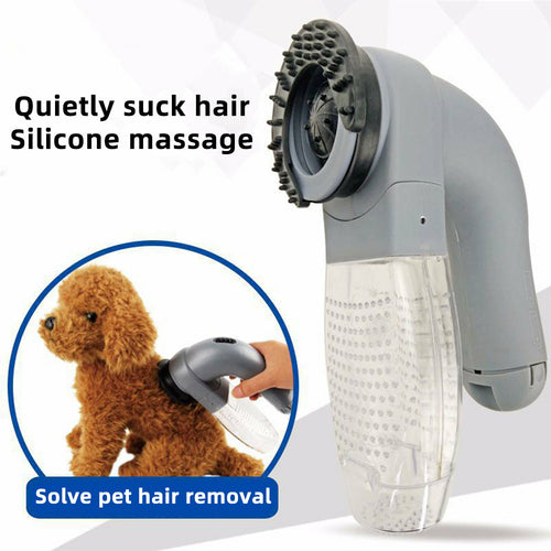 Electric Pet Massage & Cleaning Brush — Portable Grooming Tool for Cats & Dogs