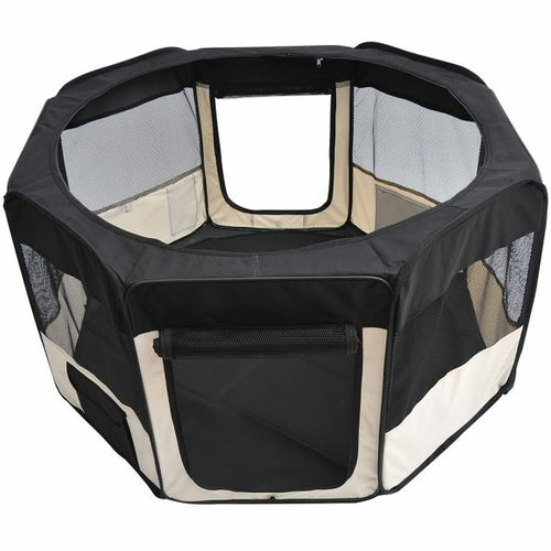 Foldable Pet Playpen & Tent — 49" Indoor/Outdoor Kennel for Puppies & Cats