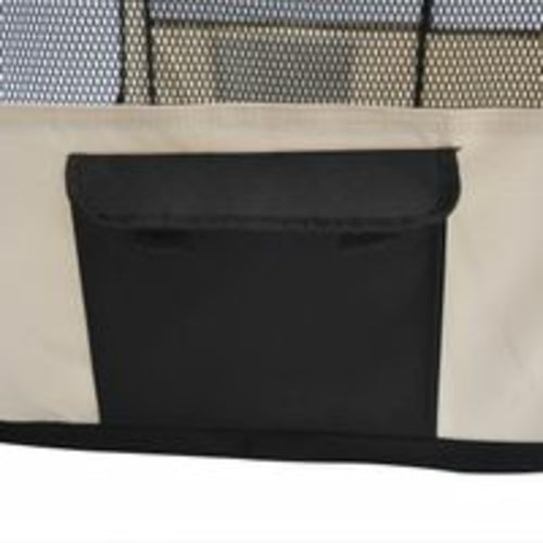 Foldable Pet Playpen & Tent — 49" Indoor/Outdoor Kennel for Puppies & Cats