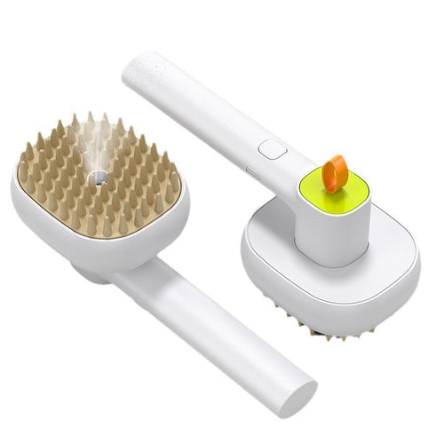 Electric Spray Massage Comb for Cats & Dogs — One-Click Mist + Detangle
